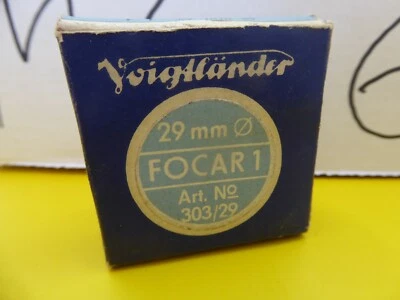 VOIGTLANDER 303/29 FOCAR 1 29mm Filter - Image 1 of 2
