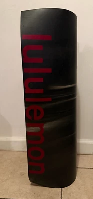 Lululemon Yoga Mat,  Marble Color 26"x71" - Reversible Red & Black Marble - Image 1 of 3