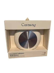 Horno holandés de cerámica de alcaravea de 6,5 cuartos de galón con tapa - crema - Imagen 1 de 4