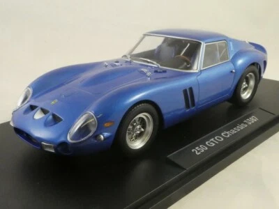 KK Ferrari 250 GTO metallic blue 1962 1/18 KKDC180732 - Immagine 1 di 3