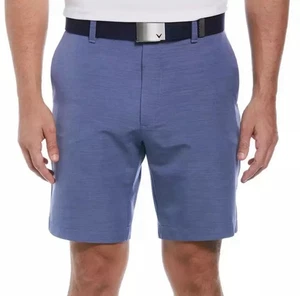 Callaway Men’s Opti-Dri Stretch Waistband Shorts, Blue, Size 40 - Picture 1 of 9