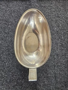 TWA TRANS WORLD AIRLINES SILVER PLATED SAUCE BOAT SAMBONET ITALY ca. 1970s - Picture 1 of 6