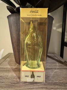 Coca-Cola 1915 Commemorative "Hobbleskirt" Glass Coke Bottle  - Picture 1 of 3