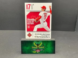 2018 Panini Chronicles Shohei Ohtani #No. 1 Another Slice of History RC - Picture 1 of 2