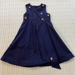 Boutique Bumblebee Blue Dress ~ 4/5 - Picture 1 of 12