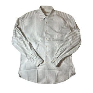 Ermenegildo Zegna Herren Oberhemd 16|41 gestreift klassisch weiß Business - Bild 1 von 6