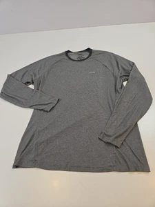Camisa Patagonia Para Hombres XL Gris Ligera Manga Larga Ropa Activa Top Poliéster - Imagen 1 de 8