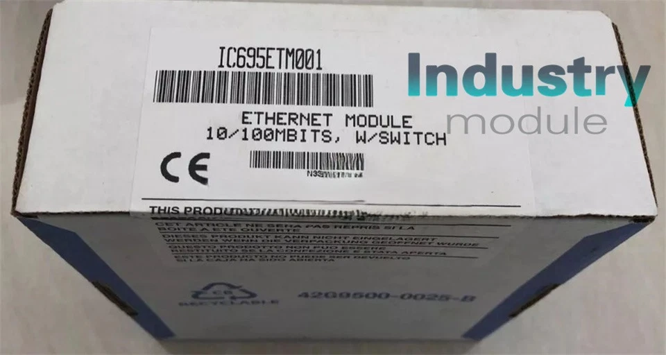 One GE Fanuc IC695ETM001 PLC Module New Expedited Shipping - Image 1 of 1