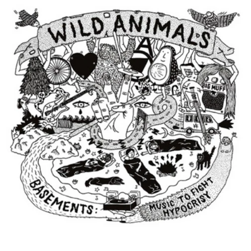 Wild Animals Basements: Music to Fight Hypocrisy (CD) Album - Photo 1/1