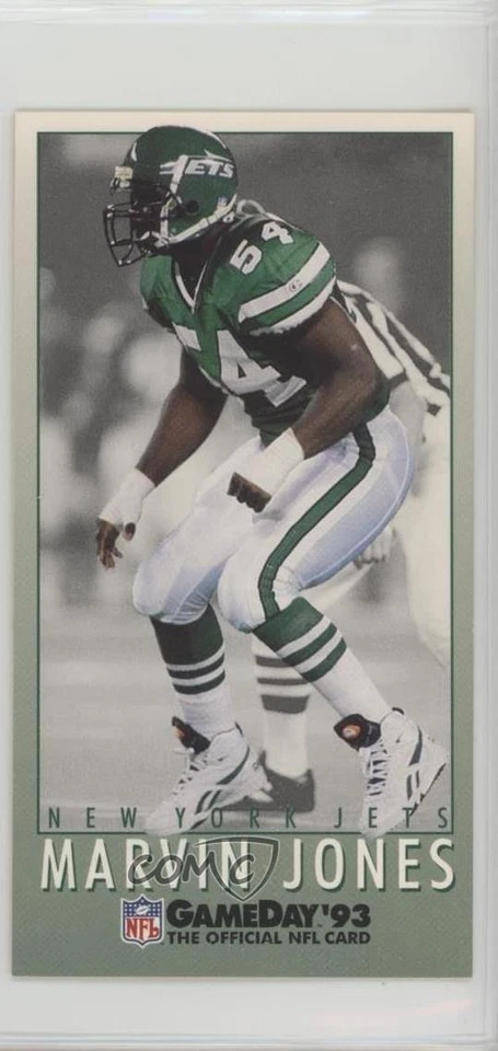 1993 Fleer GameDay Marvin Jones #369 Rookie RC - Image 1 of 2