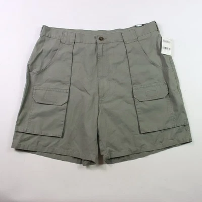 Novo Shorts de Carga Woolrich Masculino 36 Bolsos Externos Roupa de Trabalho para Caminhada Verde Robusto - Imagem 1 de 4