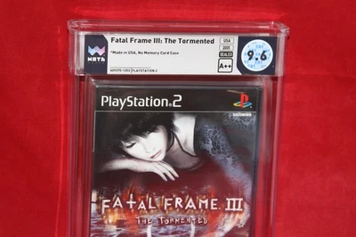 Fatal Frame III: The Tormented (Sony PlayStation 2, PS2, 2005) WATA 9.6 A++ - Image 1 of 3