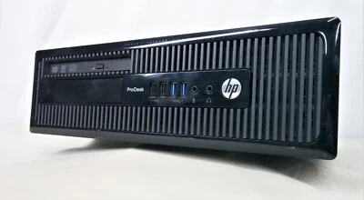 HP PRODESK 400 G1 SFF i5-4590 @ 3.30GHz 4 GB RAM 300GB HDD WINDOW 10 PRO - Image 1 of 4