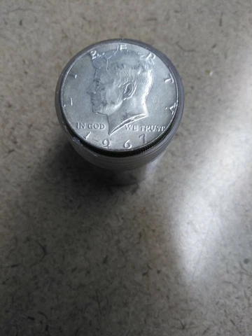 Roll of 1967 Half Dollars Cover