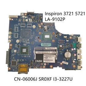 Para Dell 17R 3721 5721 con placa base de CPU I3-3227U LA-9102P CN-06006J 6006J prueba - Imagen 1 de 8