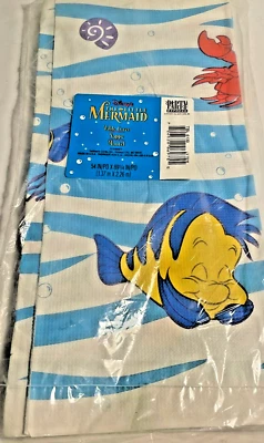 Mantel de papel Disney La Sirenita Disney fiesta de cumpleaños NUEVO Foto 1 de 4