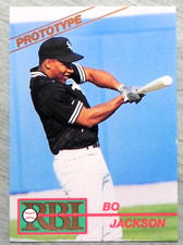 BO JACKSON (1) 1991 Gold RBI PROTOTYPE Promo Card #2P _ Receive Exact Card (A)