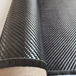 Carbon fibre cloth Twill Weave Carbon Fibre Cloth - 400g - 1m x 1m - Picture 1 of 1