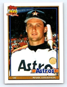 1991 Topps #678 Mark Davidson - Picture 1 of 2