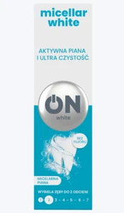 WhiteOn Micellar White Active Foam & Ultra Clean Whitening Toothpaste 75ml