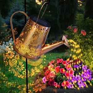 LED Watering Can Garden Decor Lights - 50% Off Retail - BRAND NEW - Picture 1 of 6