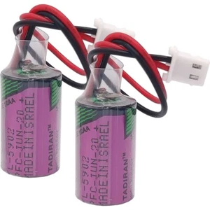 2X for Tadiran TL-5902 3.6V 1/2 AA 1200mAh  Li-ion Battery  with Plug US - Picture 1 of 7