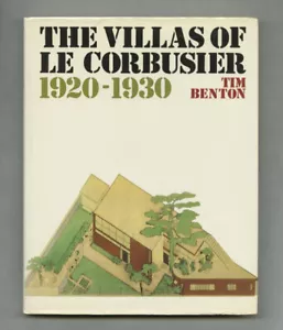 1987 Tim Benton LE CORBUSIER VILLAS 1920-30 Modern Architecture Design HcDj Book - Picture 1 of 9