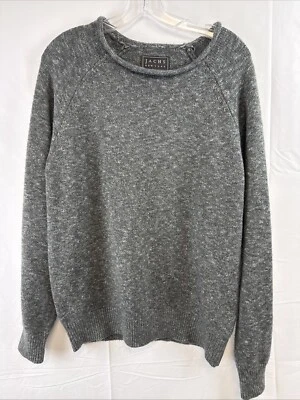 Jachs New York Mens Premium Outdoor Gray Crewneck Sweater Size Large - Image 1 of 4