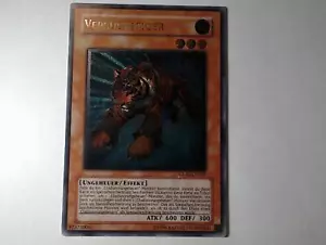 Yugioh VERSUCHSTIGER , glas-de082 Ultimate Rare deutsch Near Mint - Bild 1 von 7