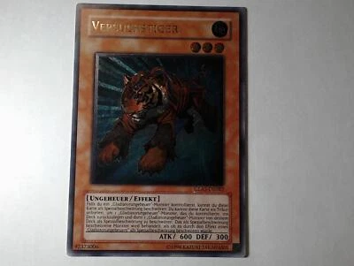 Yugioh VERSUCHSTIGER , glas-de082 Ultimate Rare deutsch Near Mint  - Bild 1 von 4