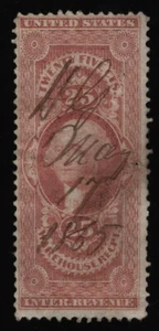 #R50c 25c Reçu d'entrepôt, Occasion [1] ** TOUT 5 = LIVRAISON GRATUITE ** - Photo 1/1