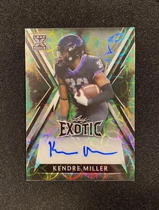 2023 Leaf Exotic Chameleon Kaleidoscope Auto Kendre Miller 5/5 #BA-KM1 - Picture 1 of 2