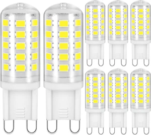 G9 LED Lampe kaltweiß 6000K, G9 LED Leuchtmittel 3W Ersatz Für 30W Halogenlampe, - Bild 1 von 7