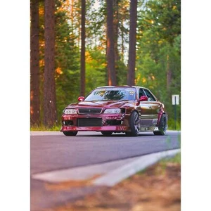 Toyota Chaser JDM Drift Car High Resolution Wall Art Poster #002 for Auto Enthus - Picture 1 of 14