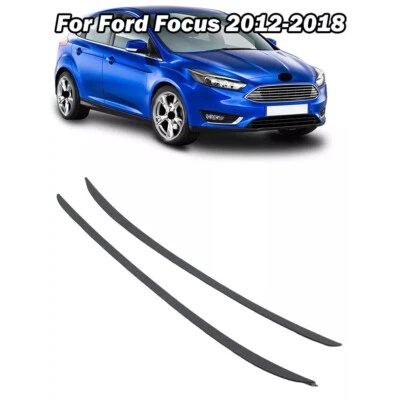 For Ford Focus 2012-2018 Driver & Passenger Side Windshield Pillar Molding Trim - Image 1 of 4