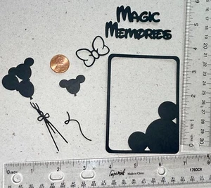DISNEY MAGIC MEMORIES BALLOON papel cartucho adornos troquelados - Imagen 1 de 23