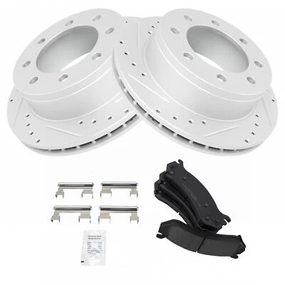 Kit de freno de disco trasero para Chevy Silverado 2500, GMC Sierra 2500 Foto 1 de 4