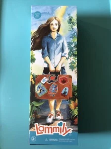 Lammily Traveler Doll 11" 1st Ed Clothes Shoes 2014 Realistic Body Articulated - Picture 1 of 4