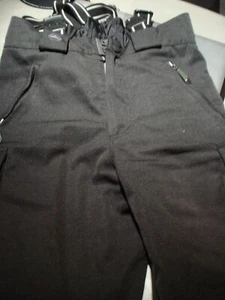 Herren Skihose Snowboard Hose Mad Kow schwarz mit Hosenträger Größe S - Bild 1 von 14