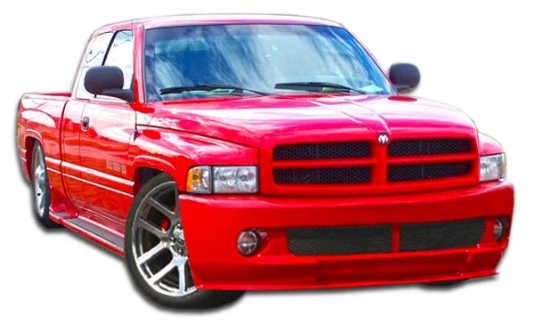 For 1994-2001 Ram Duraflex SRT Look Front Bumper Cover - 1 Piece Foto 1 de 4