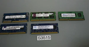Arbeitsspeicher RAM konvolut Paket 4x DDR3 2GB / 1x DDR3 1GB (S3515-A48) - Bild 1 von 8