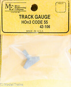 Micro Engineering Company HOn3 #42-106 Track Gauge (Code 55) 1:87th Scale