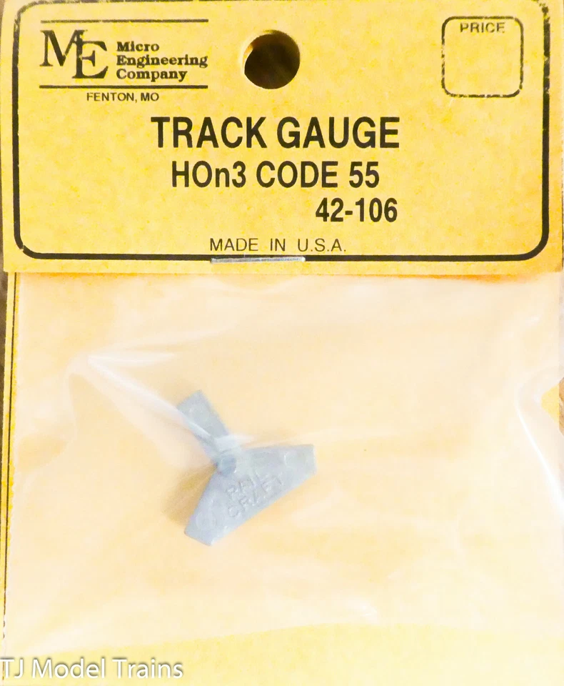 Micro Engineering Company HOn3 #42-106 Track Gauge (Code 55) 1:87th Scale - Image 1 of 1