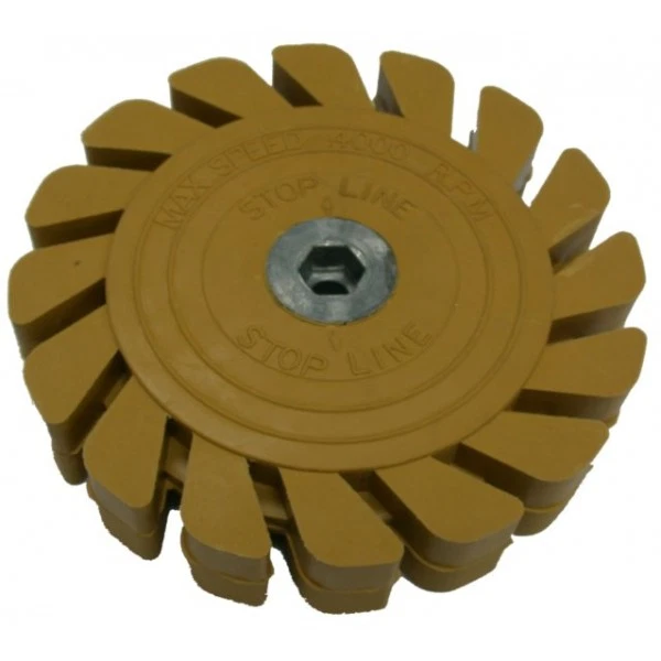 INTERCASH.PRO Gomme à Décoller les Adhésifs et les Autocollants spécial Brosseuse