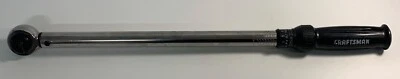 (F) NOS CRAFTSMAN 9 44595 MICROTORK 1/2" DRIVE TORQUE WRENCH 20-150 LB/FT - USA! - Image 1 of 4