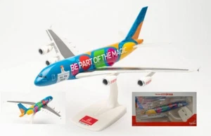 MODELLINO AEREO STATICO HERPA AIRBUS A380 EMIRATES DESTINATION DUBAI SCALA 1:250 - Foto 1 di 5