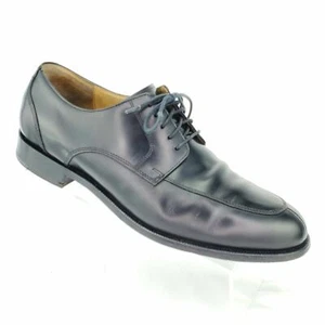 Cole Haan Grand.Os Carter Schwarz Leder Schnürschuhe Geteilte Zehe Schuhe C14203 Herren 11 - Bild 1 von 12