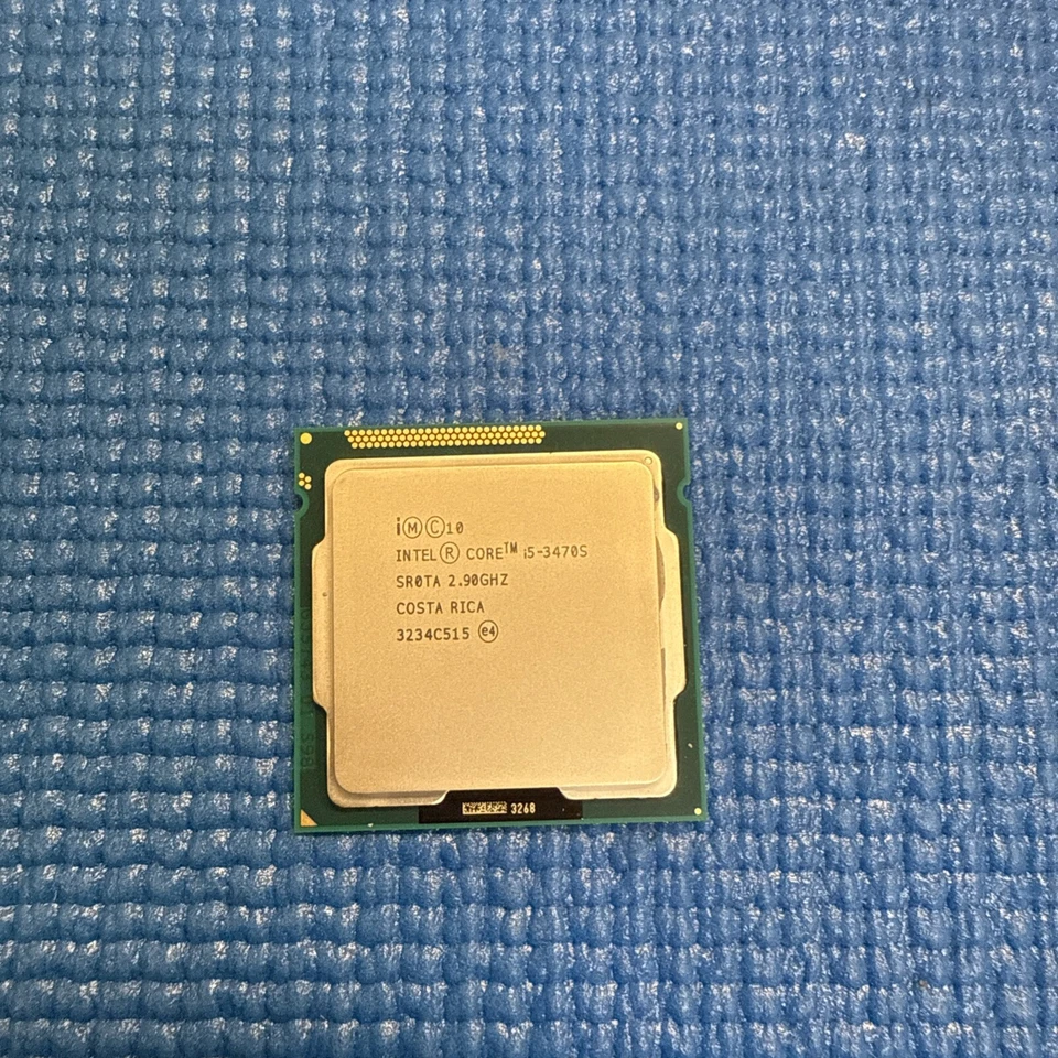 Intel Core i5-3470S SR0TA, CPU de cuatro núcleos de 2,9 GHz Foto 1 de 1