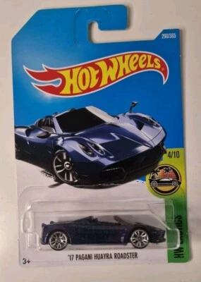 Hot Wheels Pagani Huayra Roadster in Blue - HW Exotics - Image 1 of 2
