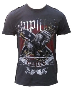 Amplified Eagles Águila Ee.uu. Rock Star Rockero Motero Tatuaje CAMISETA S - Imagen 1 de 4